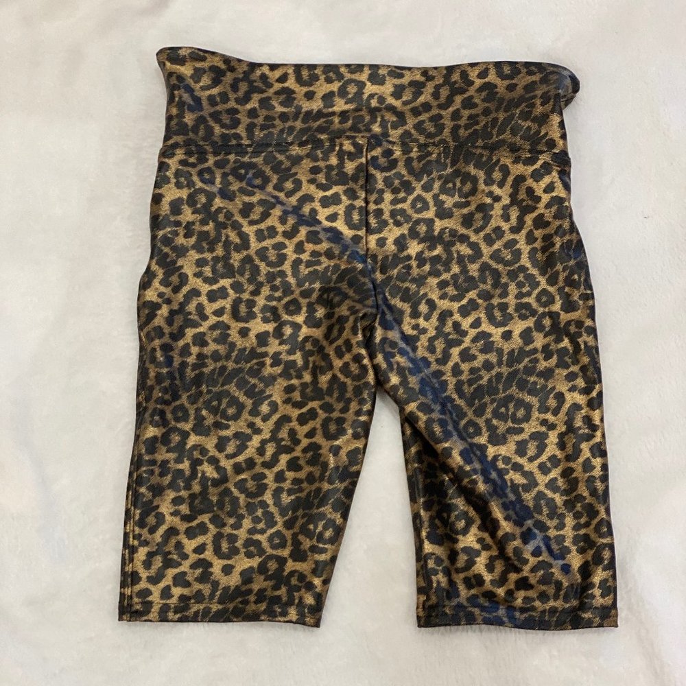 SPANX Cheetah Biker Shorts